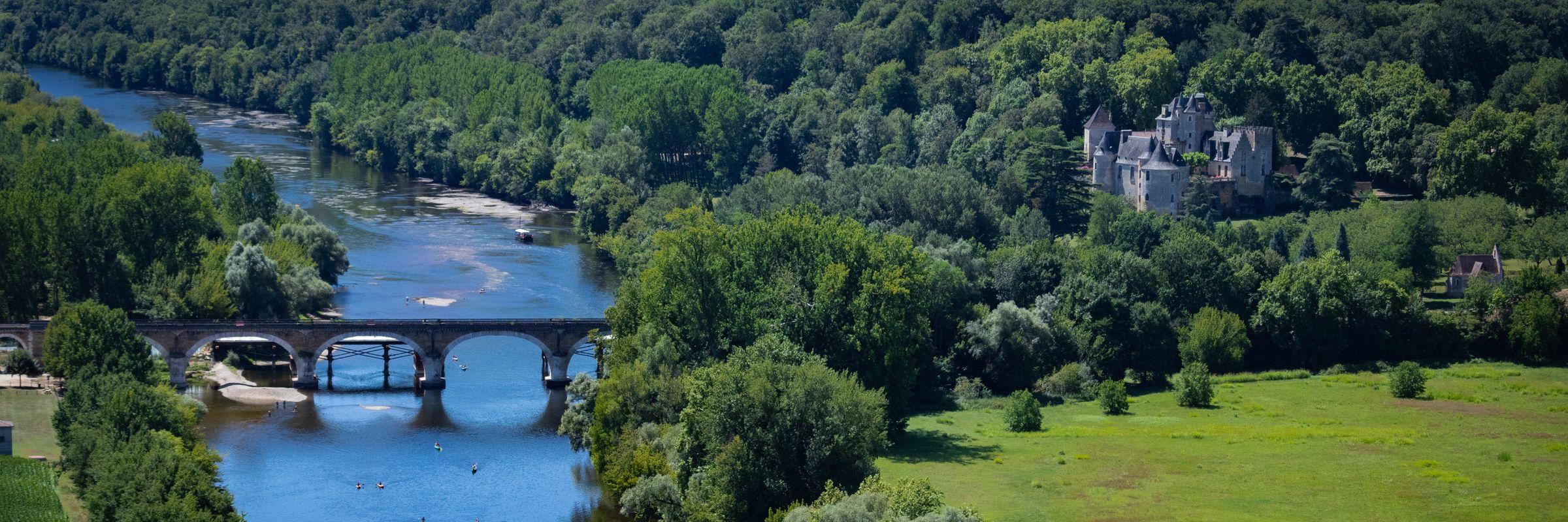 Prachtige kastelen langs de Dordogne